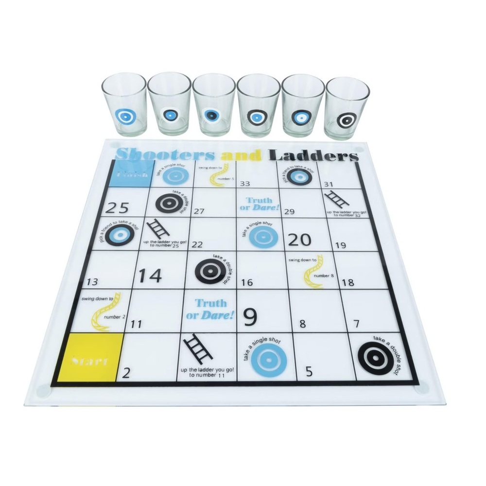 Shooters & Ladders Drinking Game